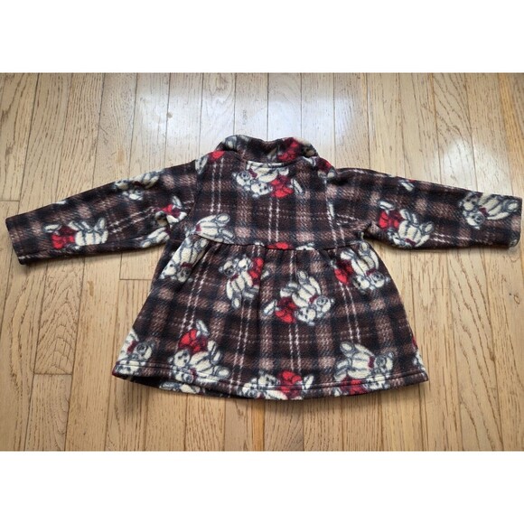 Pogo Club of NY Teddy Bear Fleece Button Jacket 3T - Picture 4 of 5